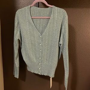 Simple Retro knitted cardigan, Small, NWT